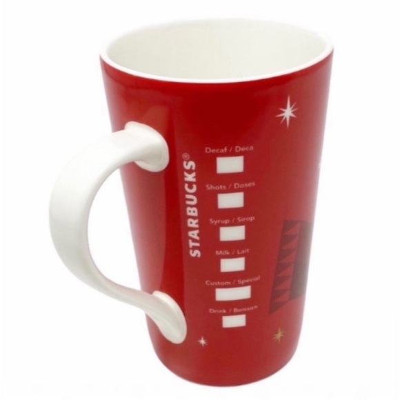 STARBUCKS snowman coffee mug NEW Grande 16oz - Picture 3 of 9